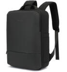 Tracer SQUARD 3, 15, 6", Poliészter, Cipzár, Fekete, Notebook hátizsák (TRATOR47770)