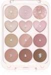 Colorgram Pin Point Eyeshadow Palette szemhéjfesték paletta a tökéletes küllemért árnyalat 02 Pink+Mauve 9.9 g