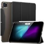 ESR ASCEND tok álló, bőr hatású (aktív FLIP, oldalra nyíló, TRIFOLD, asztali tartó, ceruza tartó) FEKETE (GP-181456) (GP-181456)