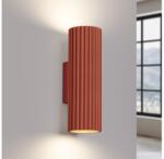 Brilagi - Aplica LED de perete CRESTO, 2x GU10, 10W, 230V, 20 cm, roșie (BG3567)