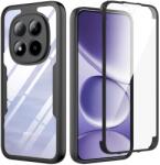 Techsuit Xiaomi Redmi Note 15 Pro+ 5G / Poco M8 Pro 5G Fekete Techsuit ColorVerse 360 Series + Kijelzővédő tok
