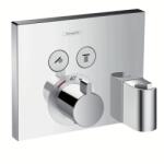 Hansgrohe ShowerSelect Termosztát falsík alatti szereléshez, Fixfittel és Porter zuhanytartóval 15765000 (15765000)