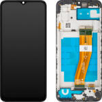 MP Display cu Touchscreen MP compatibil cu Samsung Galaxy A03 A035, cu Rama, Versiune G, Negru - gsmnet