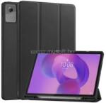 Gigapack Lenovo Idea Tab Plus GIGAPACK Tok álló, bőr hatású aktív FLIP, ceruza tartó, FEKETE (GP-180679) (GP-180679)