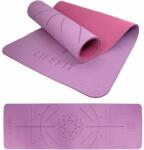 LIFEFIT LIFEFIT YOGA MAT RELAX DUO, 183x58x0, 6 cm, bordó