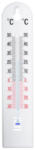 Nature Fali hőmérő, fehér 20x4, 5x0, 6cm fehér