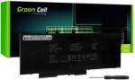 Green Cell GREEN CELL akku 7.6V/6200mAh Dell Latitude 93FTF GJKNX kompatibilis FEKETE DE128V2 (DE128V2)