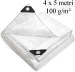 GWD Átlátszó, megerősített ponyva, 4x5 m 100g/nm, vízálló, UV+ és fagyálló (10.100.45)