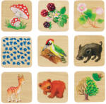 Goki Fa Memória Játék - Erdő