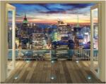Walltastic New York City Skyline Fali Tapéta - Walltastic