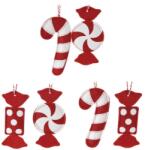 Thimble Filc Karácsonyi Címkék, Édesség, 12 Darabos Készlet