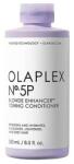OLAPLEX No 5P Blonde Enhancer Toning Conditioner Balsam hidratant pentru păr deschis la culoare 250 ml