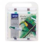 Spree Акрилни маркери двувърхи Flexy Chisel 18 цвята