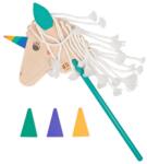 BS Toys fa pálcás ló egyszarvú - 4 darabos