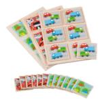 Goki fából készült memóriajáték, 36 darab