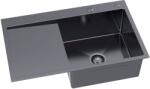 Ruvetti Masivo chiuveta cu dozator 78x49 cm grafit 5002M_PVD_GRF160_WP (5002MPVDGRF160WP) Chiuveta