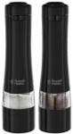 Russell Hobbs Rasnita electrica pentru sare si piper Russell Hobbs Black 28010-56, Mecanism ceramic, LED, Negru (28010-56)