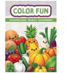 Trefl Vidám Zöldségek és Gyümölcsök Kifestőkönyv