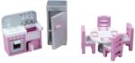 Tidlo Fa Babaház Bútor, Konyha, 9 db