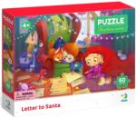 dodo Puzzle DoDo de 60 piese - Scrisoare către Moș Crăciun (300574) Puzzle