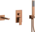 Armatura Logon Brushed Rose Gold set cadă și duș ascuns cupru 5139-401-34 (513940134)