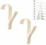  Fürdőszobai radiátor akasztó krém színben (IKO-5903039771390)