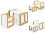 Milly Mally Scaun de masa Milly Mally Stella 3-in-1 Furniture Set - Table and Chair Natural (57596-Millymally-6094-prirodni) Scaun de masa bebelusi, inaltator