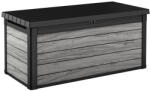 Keter Decocoat műanyag kerti lád 570 l viharszürke (271041) - homelux