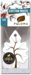 Paloma Odorizant auto Paloma Gold Cotton White (100837) - pcone