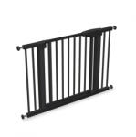 Tulano Biztonsági Rács, Állítható Méret 75 Cm - 110 Cm, Dupla Zárrendszer, Fekete