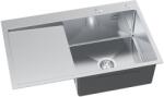 Ruvetti Masivo mosogató adagolóval 78x49 cm acél 5002M_BS160_WP (5002MBS160WP)