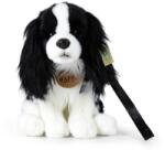 Rappa Câinele de pluș cavalier cu lesă 27 cm ECO-FRIENDLY (RP209725)