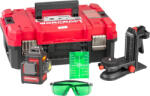 Worcraft Keresztlézer, Worcraft XCUBE026, zöld sugár, 3 x 360°, automatikus önszintezés, IP54, 30 m (50 m érzékelővel), ShareSYS 20 V, akkumulátor nélkül (TC114885)
