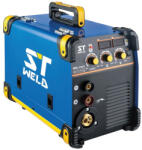 Strend Pro Inverteres hegesztőgép Strend Pro ST Weld MIG-195, kék/fekete, 230V, 40 - 190 A, kombinált, MIG / MMA, elektróda: 0, 6 - 10, 0 mm, huzal: 0, 6 / 0, 8 / 1, 0 mm, 80% hatásfok (TC116029)