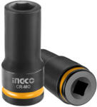 INGCO Cheie tubulară lungă 1/2" 17 mm CrMo (HDIS12172L) Set capete bit, chei tubulare