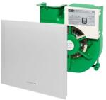 Helios ELS-VN 60 Ventilátor egység, formatervezett fehér előlappal, mosható szűrővel, elpiszkolódásjelzővel, 60 m3/h, H0 (H00008137)