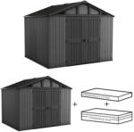 Keter Stronghold 10x11, 5 műanyag kerti ház szürke (260742_260799)