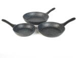 Salter Tigai si seturi Salter BW06235S1BRMFOB Megastone 3-Piece Frying Pan Set - 20/24/28cm (T-MLX60807) - pcone