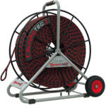 Runpotec PE behúzókötél acél csévélődobbal, D=12 mm, 300m (101220) (101220)