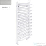 Radeco MARIO A1-500/M 490x535 törölközőszárítós radiátor MERKURY 1 (metál ezüst) színben (Radeco_MARIO_A1_500_M_MERKURY1)