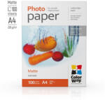 ColorWay Fotópapír, matt (matte), 220 g/m2, A4, 100 lap (PM220100A4) (PM220100A4) - tintasziget