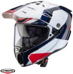 Caberg Casca Caberg Tanami SV Scram - Adventure, alb/rosu/albastru lucios, ECE 22.06 (C2GA60H)