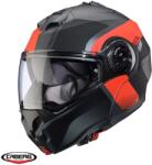 Caberg Casca Caberg Duke Evo SV Indy - Flip-up, rosu fluor/negru mat, Ochelari soare incluși, ECE 22.06 (C0KD60L)