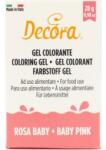 Decora Gél színe: világos rózsaszín, 28 g, baby pink - Decora (9600812)