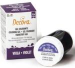 Decora Zselés lakk lila 28 g - Decora (9600816)