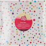 FunCakes Dísz sütemény doboz konfetti 25x25x15 cm - FunCakes (F80385)