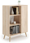  Raft dulap Fondi stejar sonoma, stil scandinav Raft