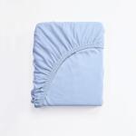 Ourbaby® Cearșaf din bumbac 200x80 cm - albastru deschis