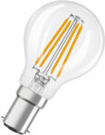 OSRAM LED izzó P45 B15D 3.4W = 40W 470lm 2700K Meleg 300° Izzószálas STAR CLASSIC Osram (4099854468858)