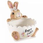 AFI Nyuszis kerámia kosárka - 13, 5x12x13, 5 cm (IMO-AFI-714796)